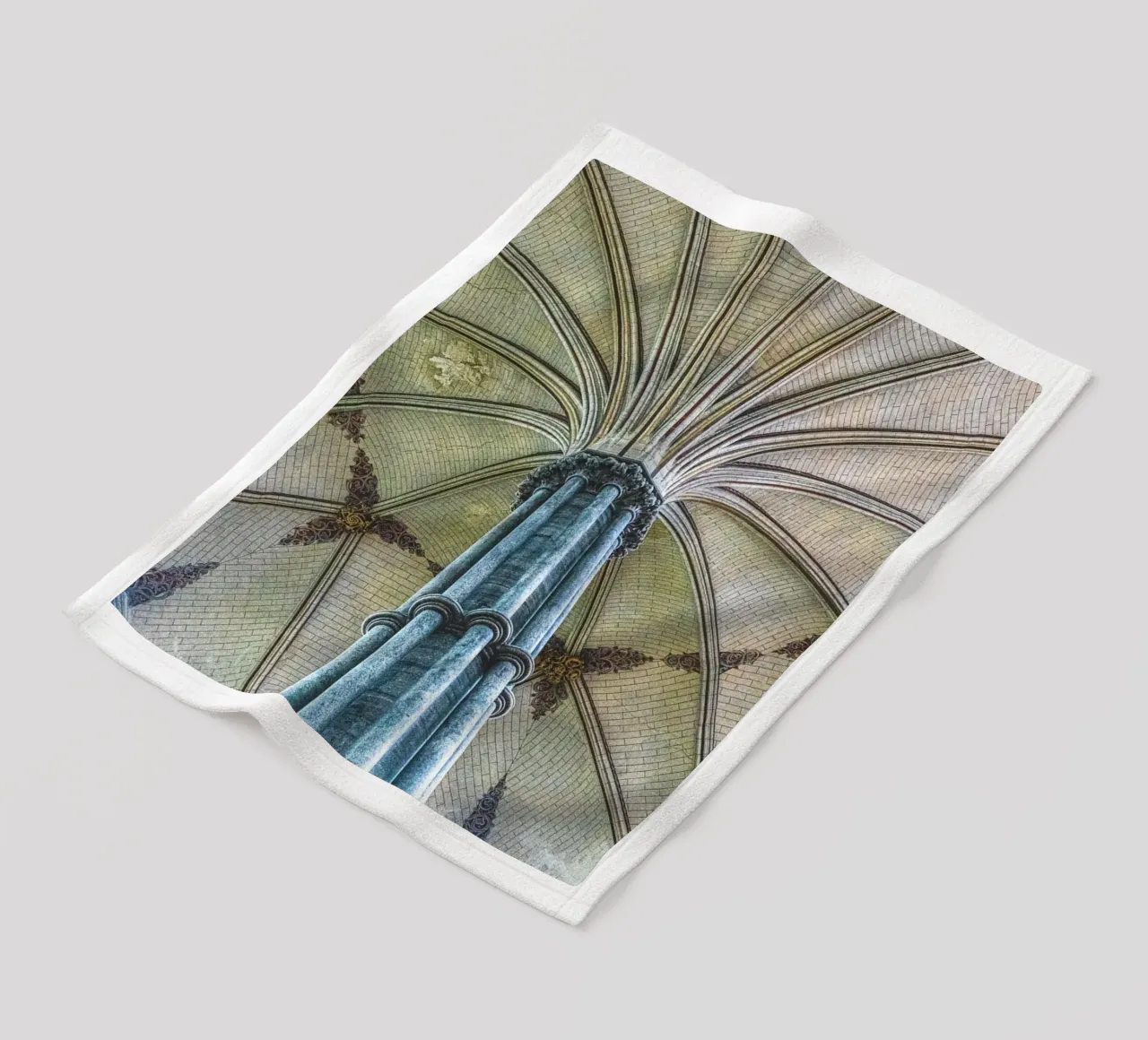 Salisbury Cathedral fleece blanket by Dave Hare Photography