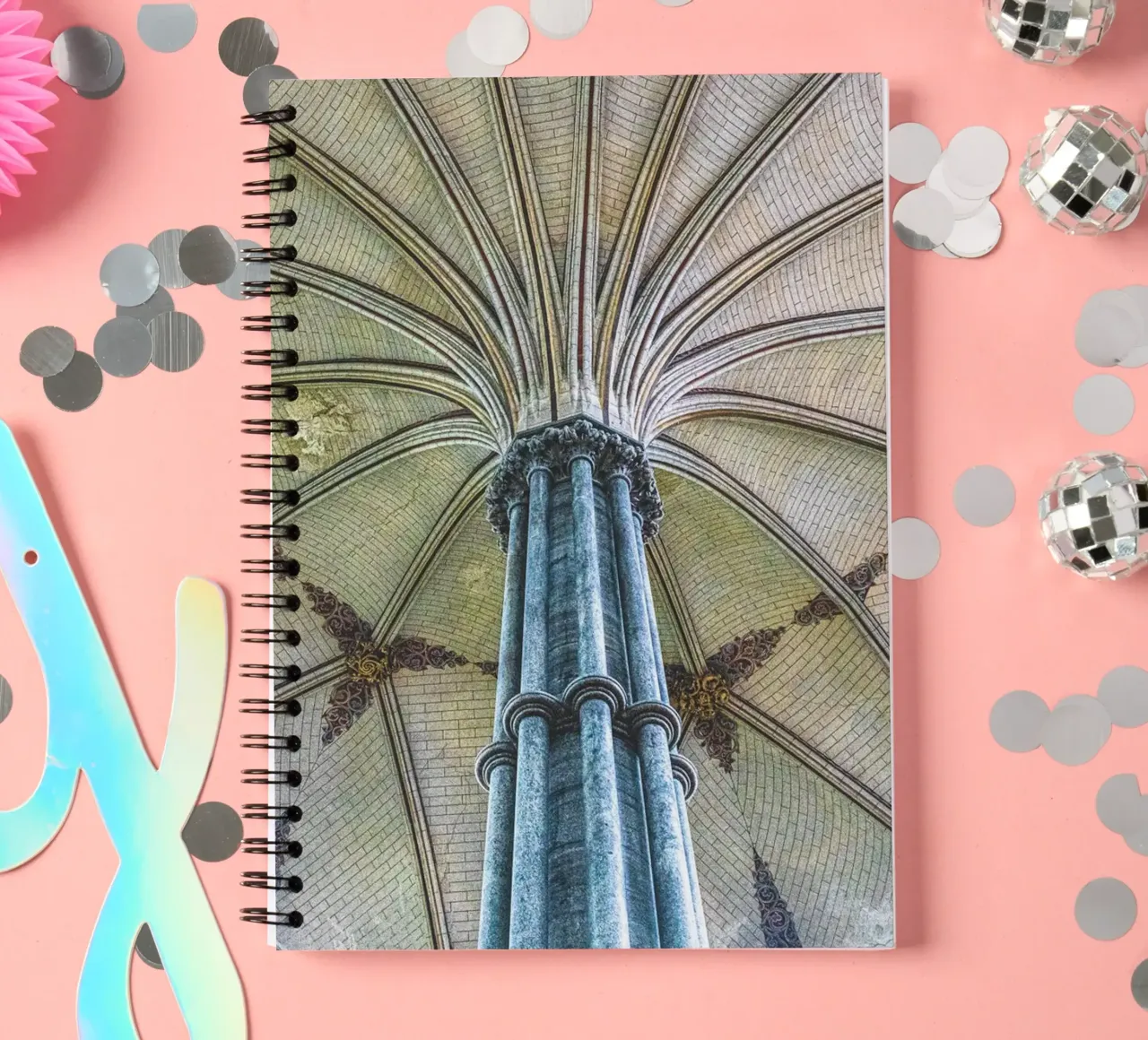 Salisbury Cathedral spiral notebook by Dave Hare Photography