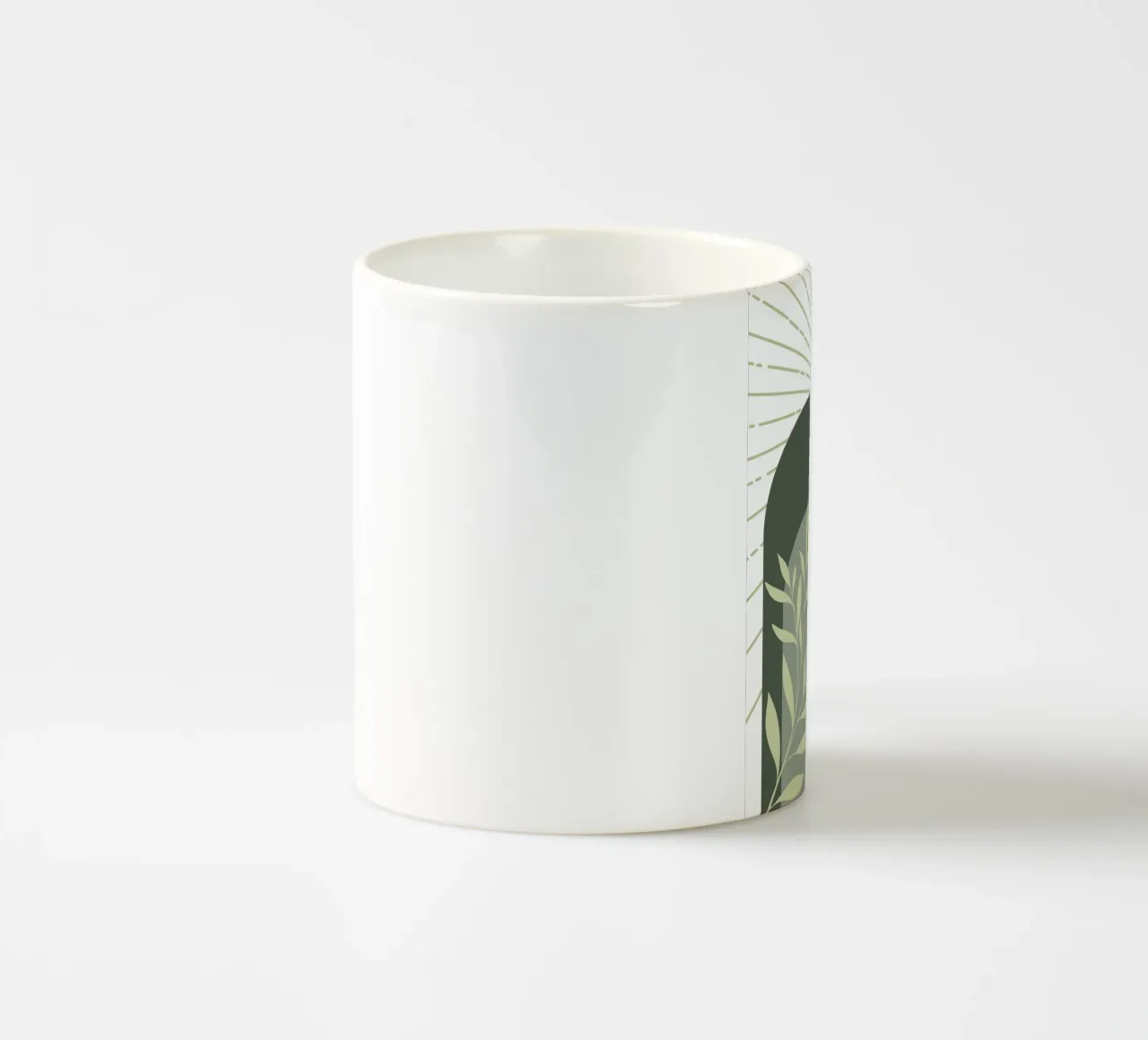 Mountains and sunbeams tazza in ceramica da LisaArtes
