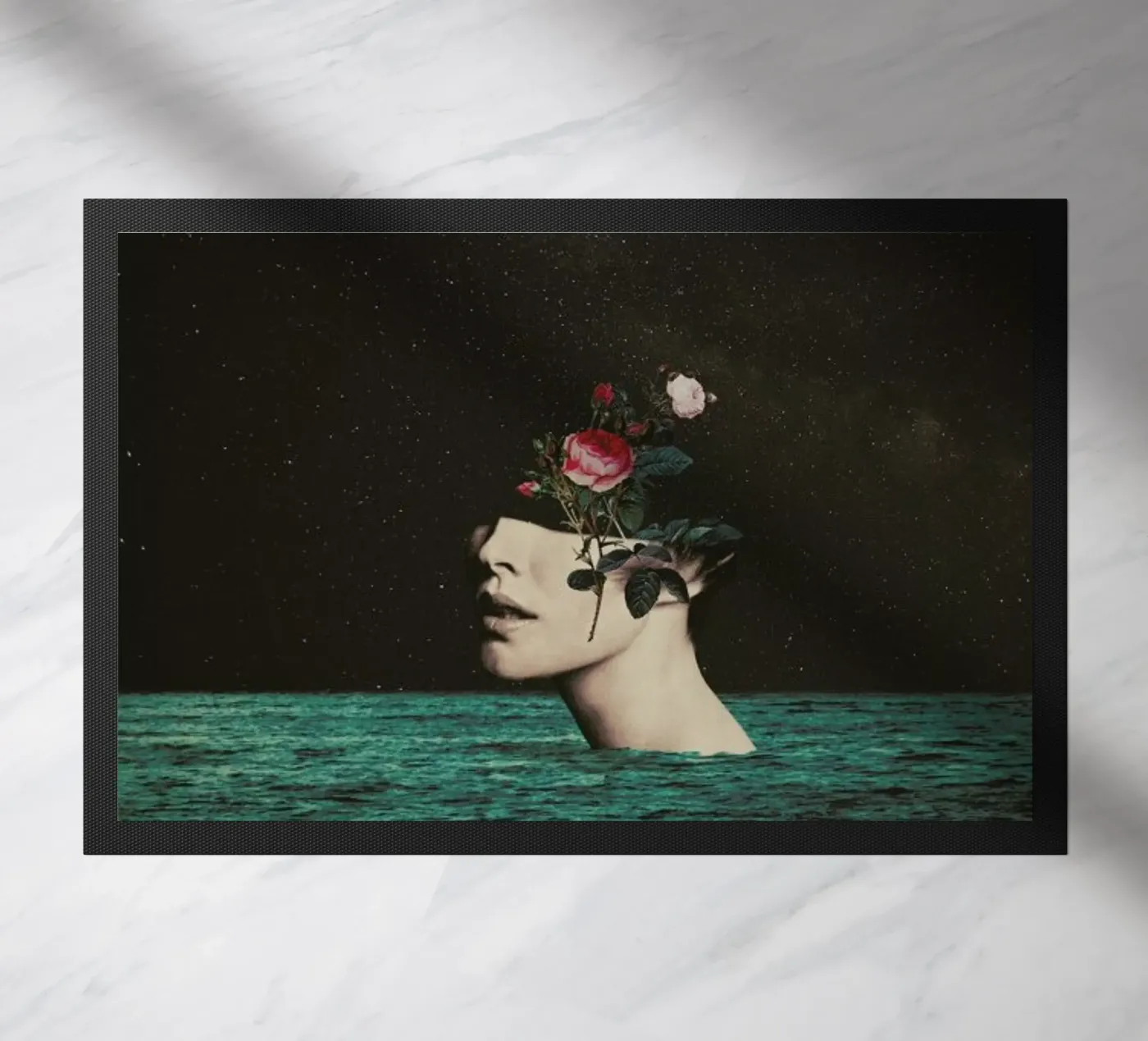 4am Fußmatte von Frank Moth