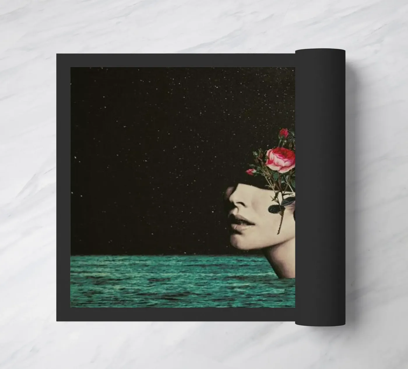 4am Fußmatte von Frank Moth