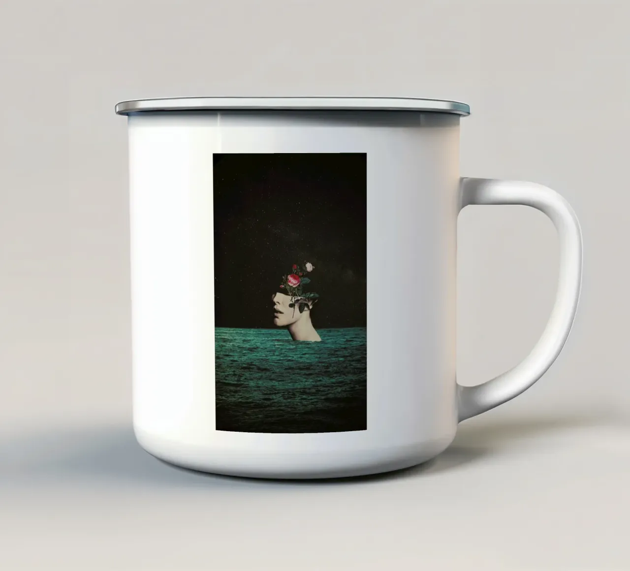 4am tazza in smalto da Frank Moth