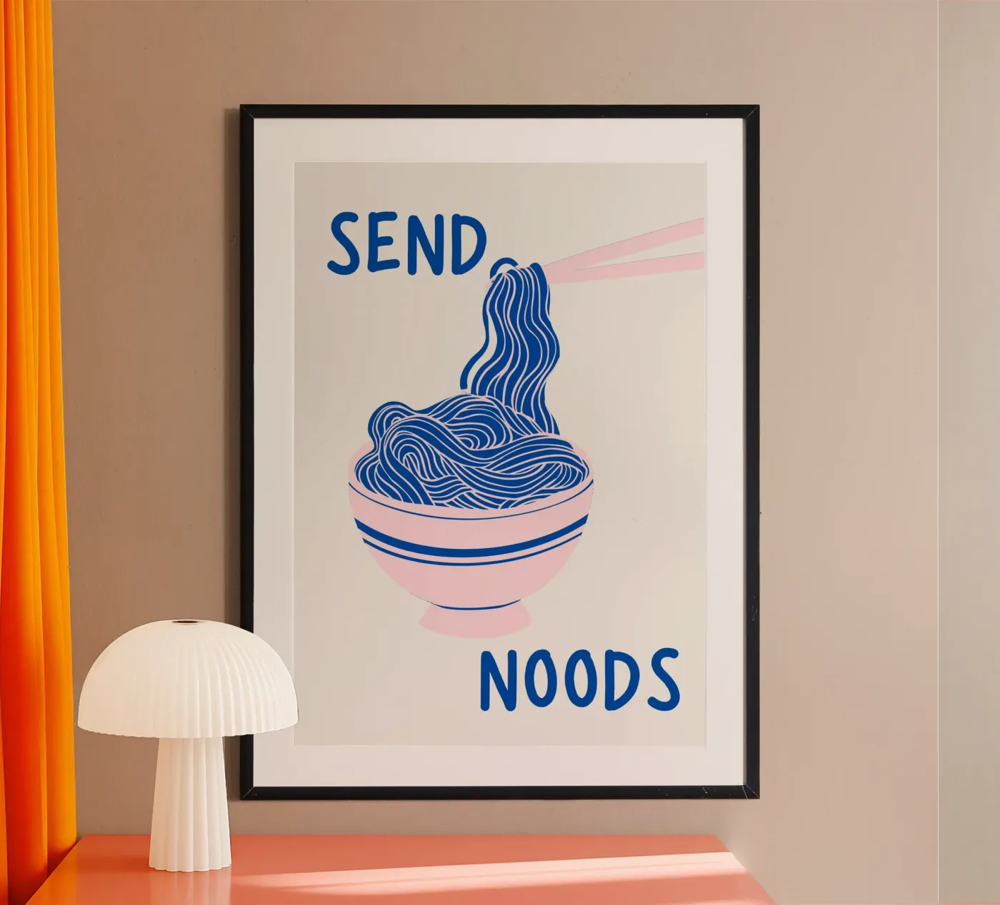 Send Noods poster by pdigitalprints