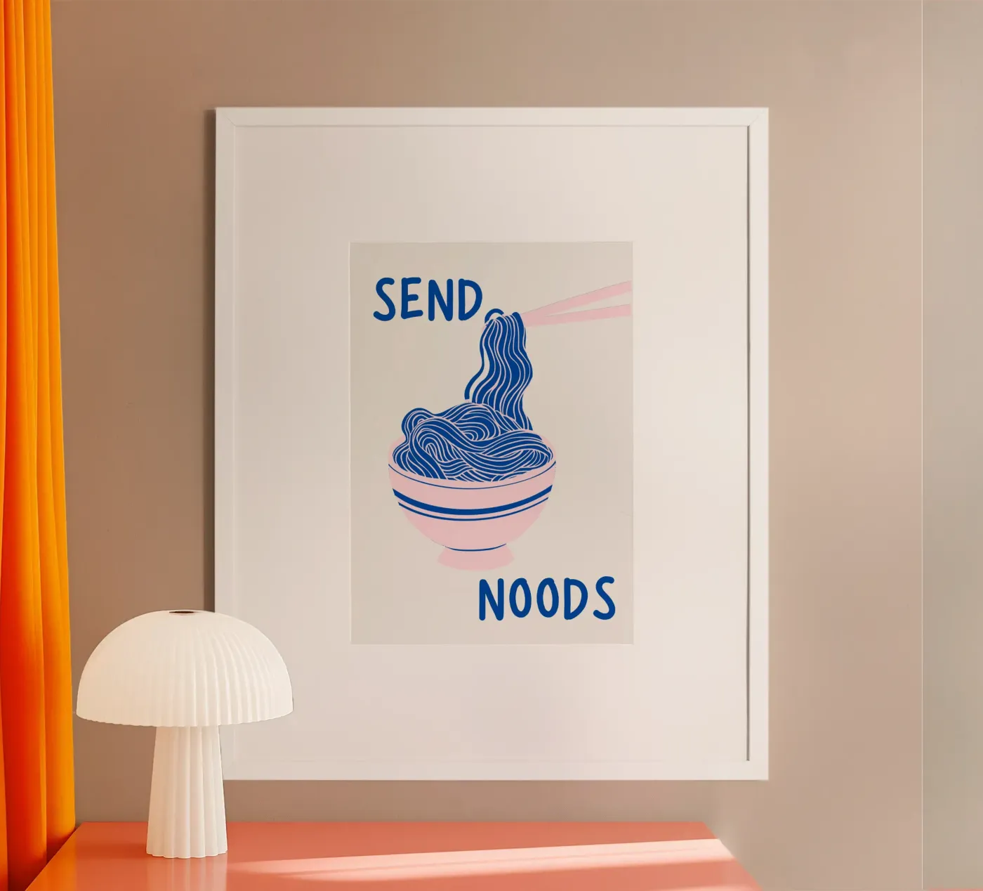 Send Noods poster by pdigitalprints