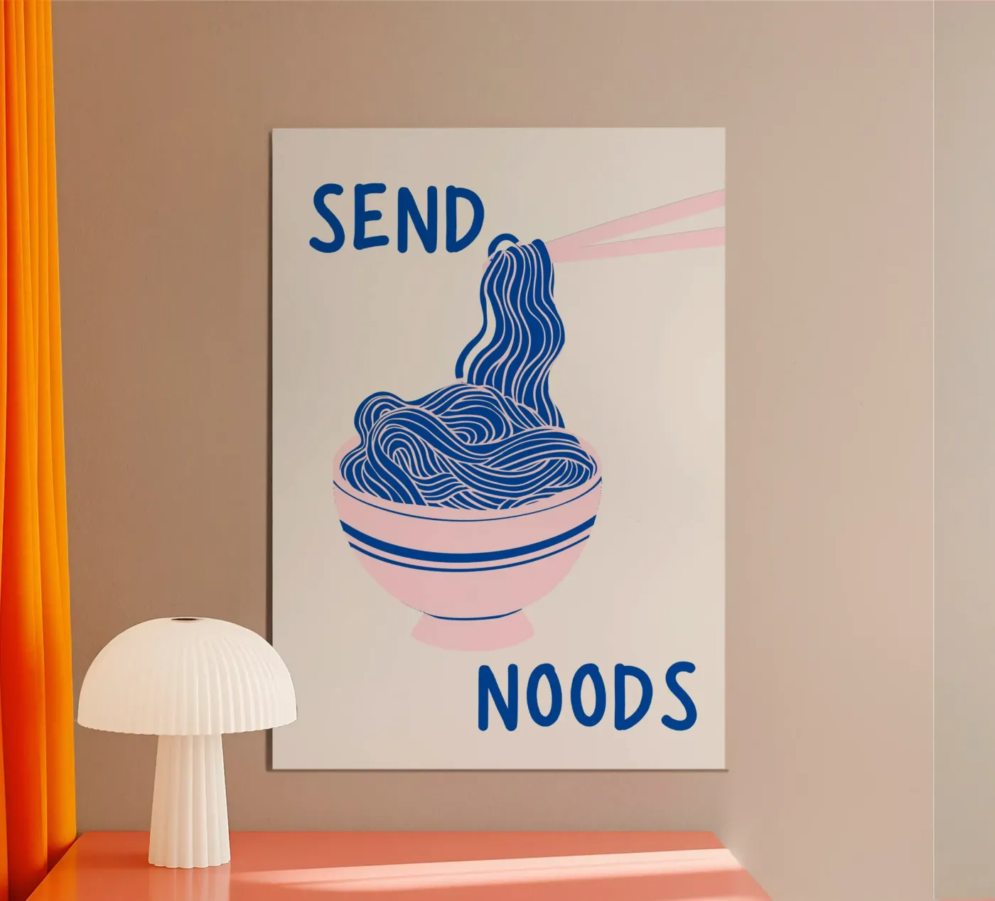 Send Noods poster by pdigitalprints