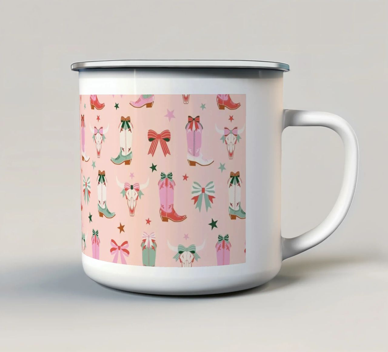 Yee Haw femminile tazza in smalto da cafelab