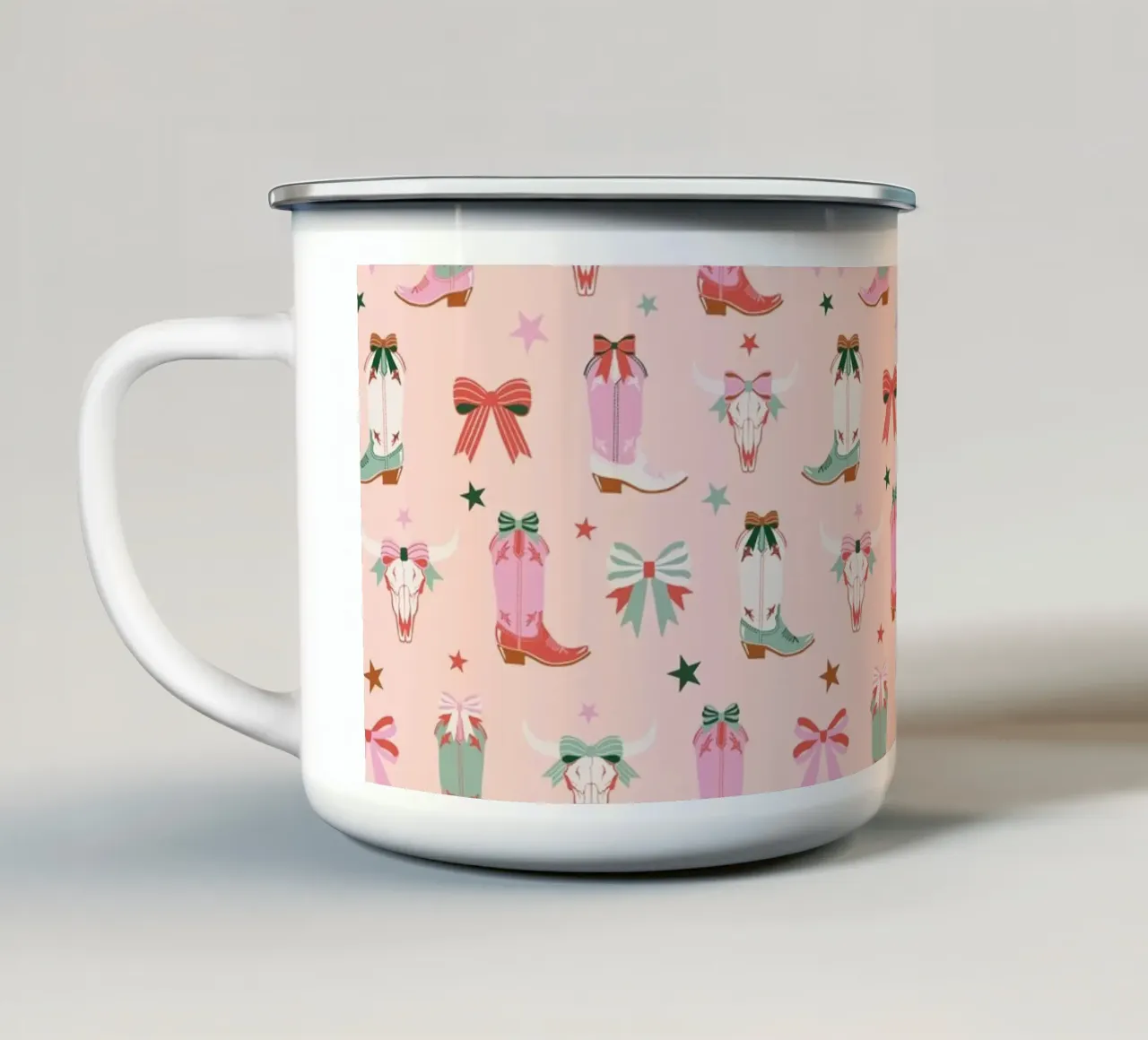 Yee Haw femminile tazza in smalto da cafelab