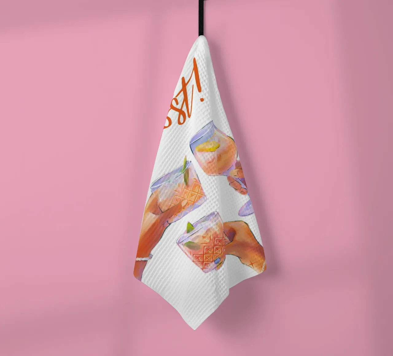 Prost, Cocktail, Bevande canovaccio da cucina da pdigitalprints