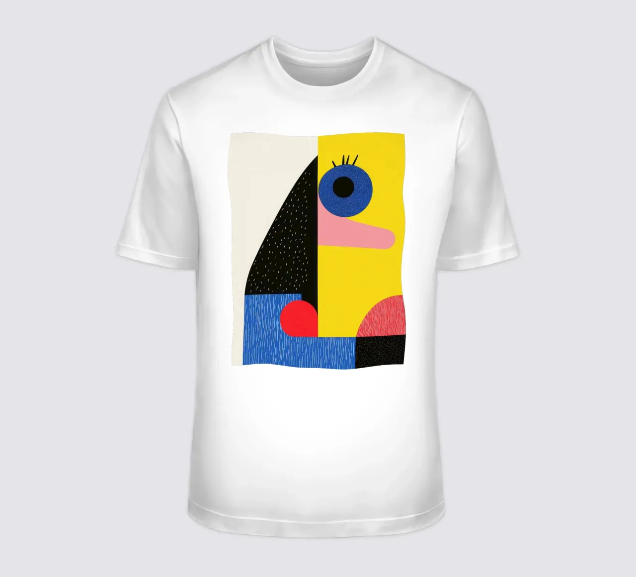 Facce geometriche t-shirt da Geometric