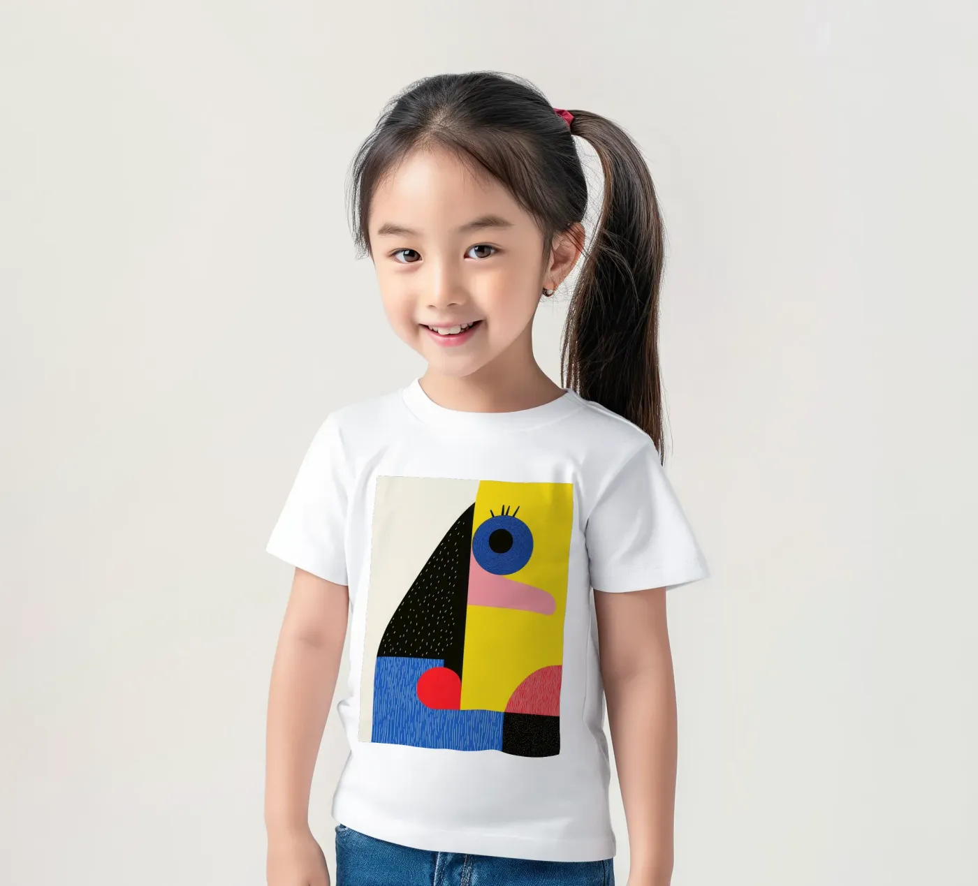 Geometric Faces t-shirt bambini da Geometric