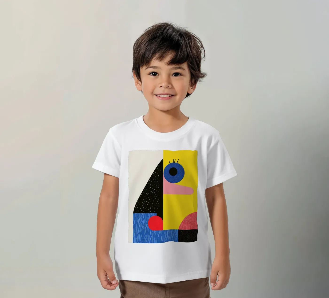 Geometric Faces t-shirt bambini da Geometric