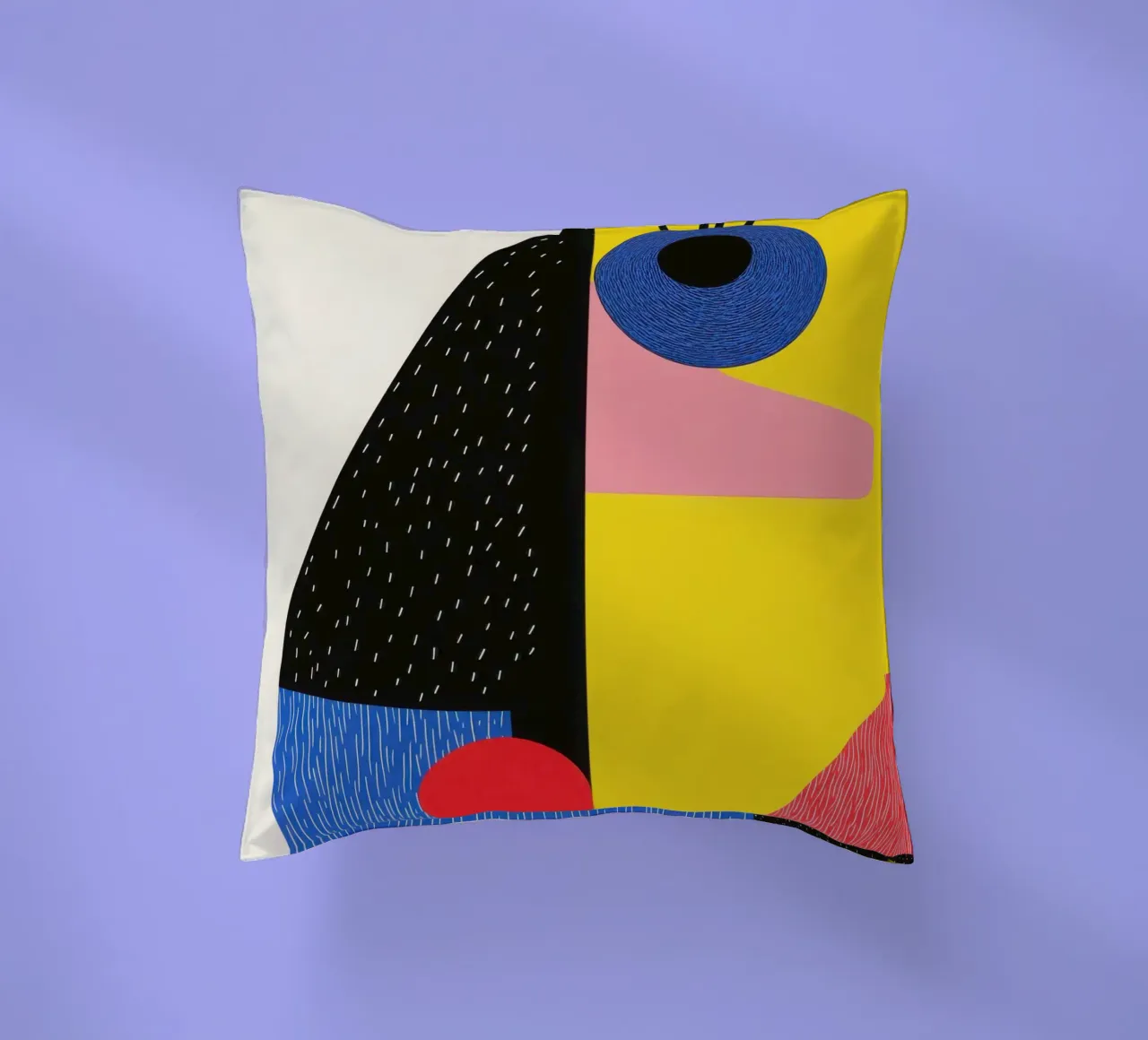 Facce geometriche cuscino da Geometric