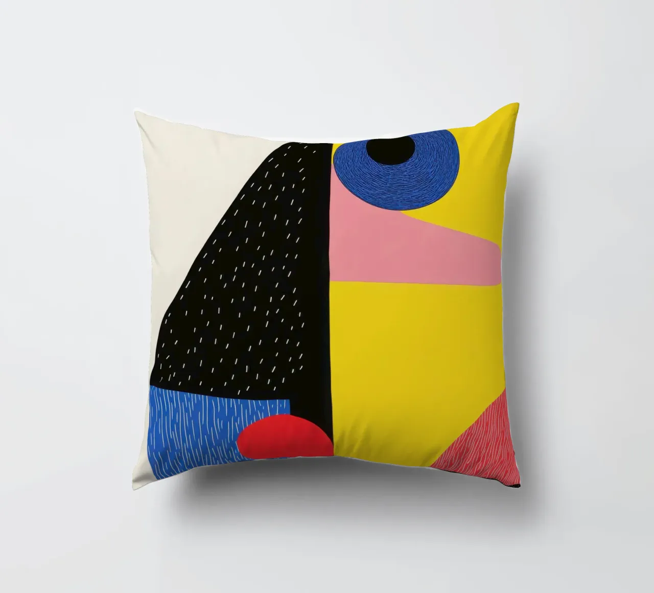 Facce geometriche cuscino da Geometric