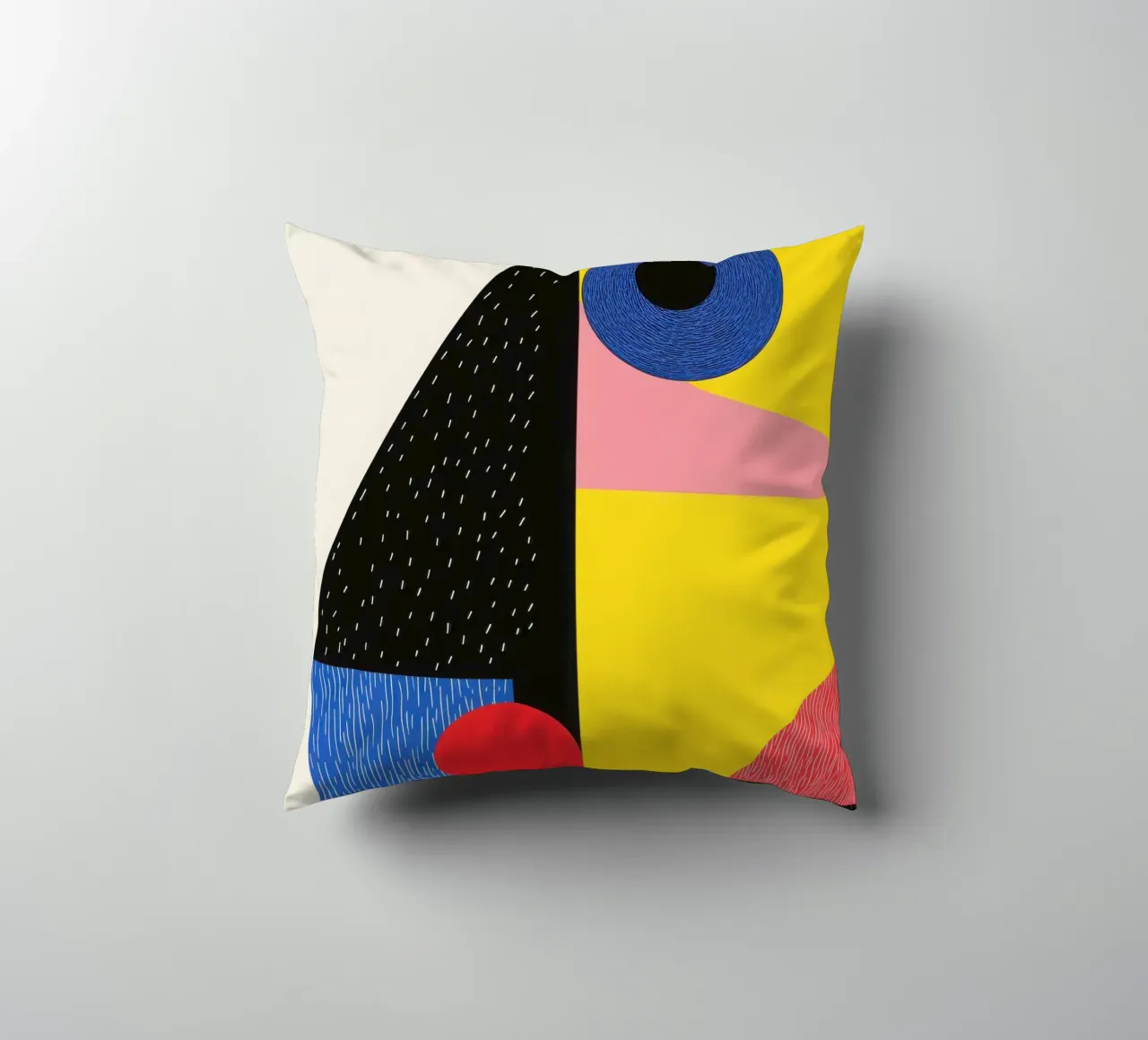 Facce geometriche cuscino da Geometric