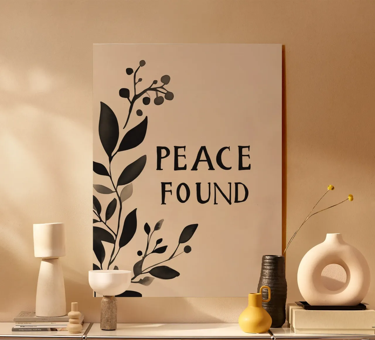 Peace Found plexiglass da treechild