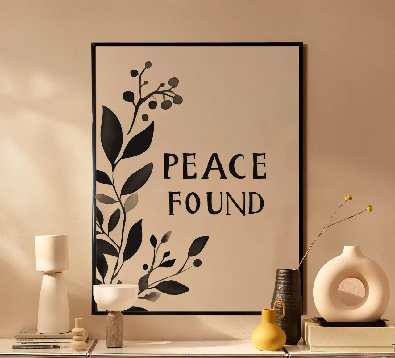 Peace Found poster da treechild