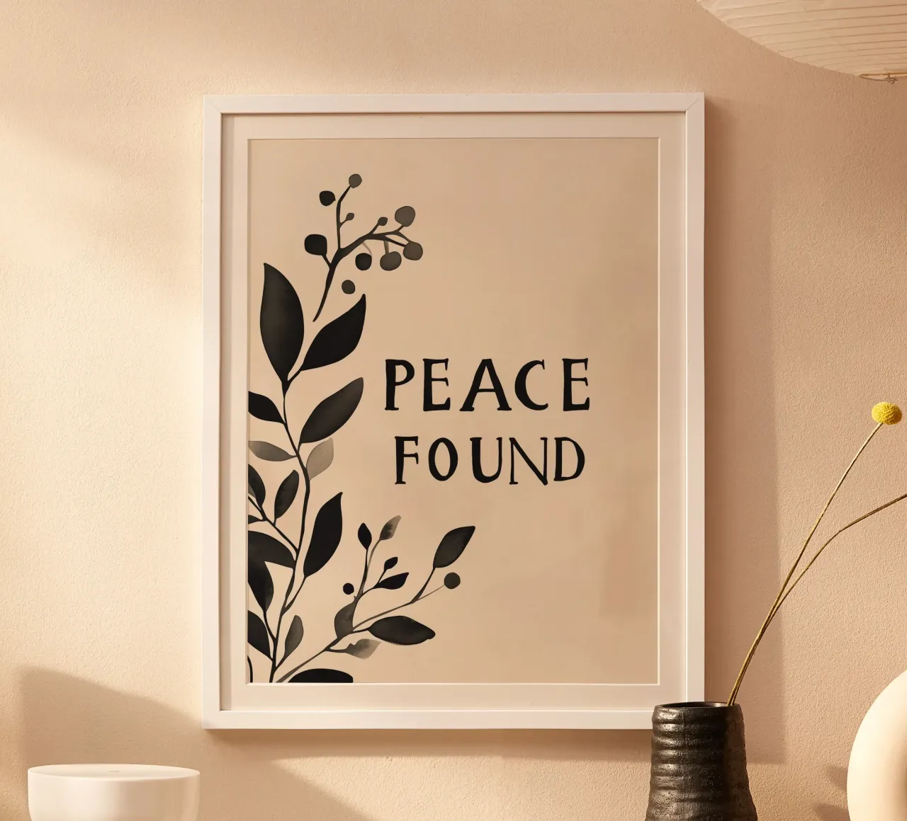 Peace Found poster da treechild