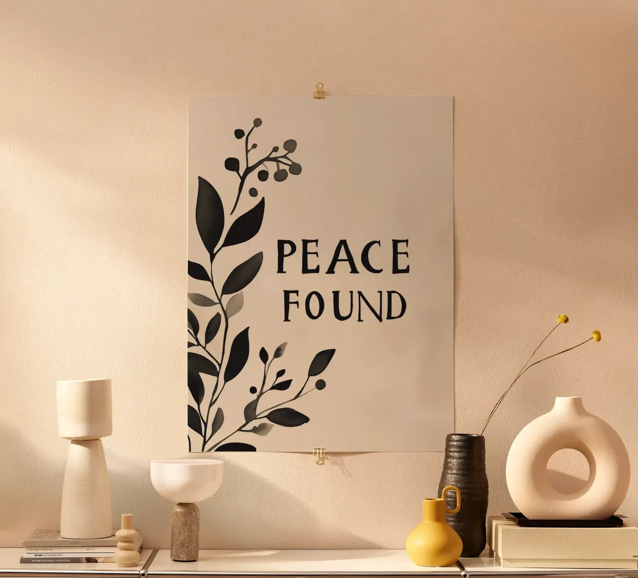 Peace Found poster da treechild