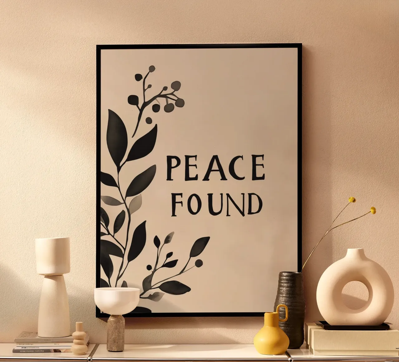 Peace Found poster da treechild