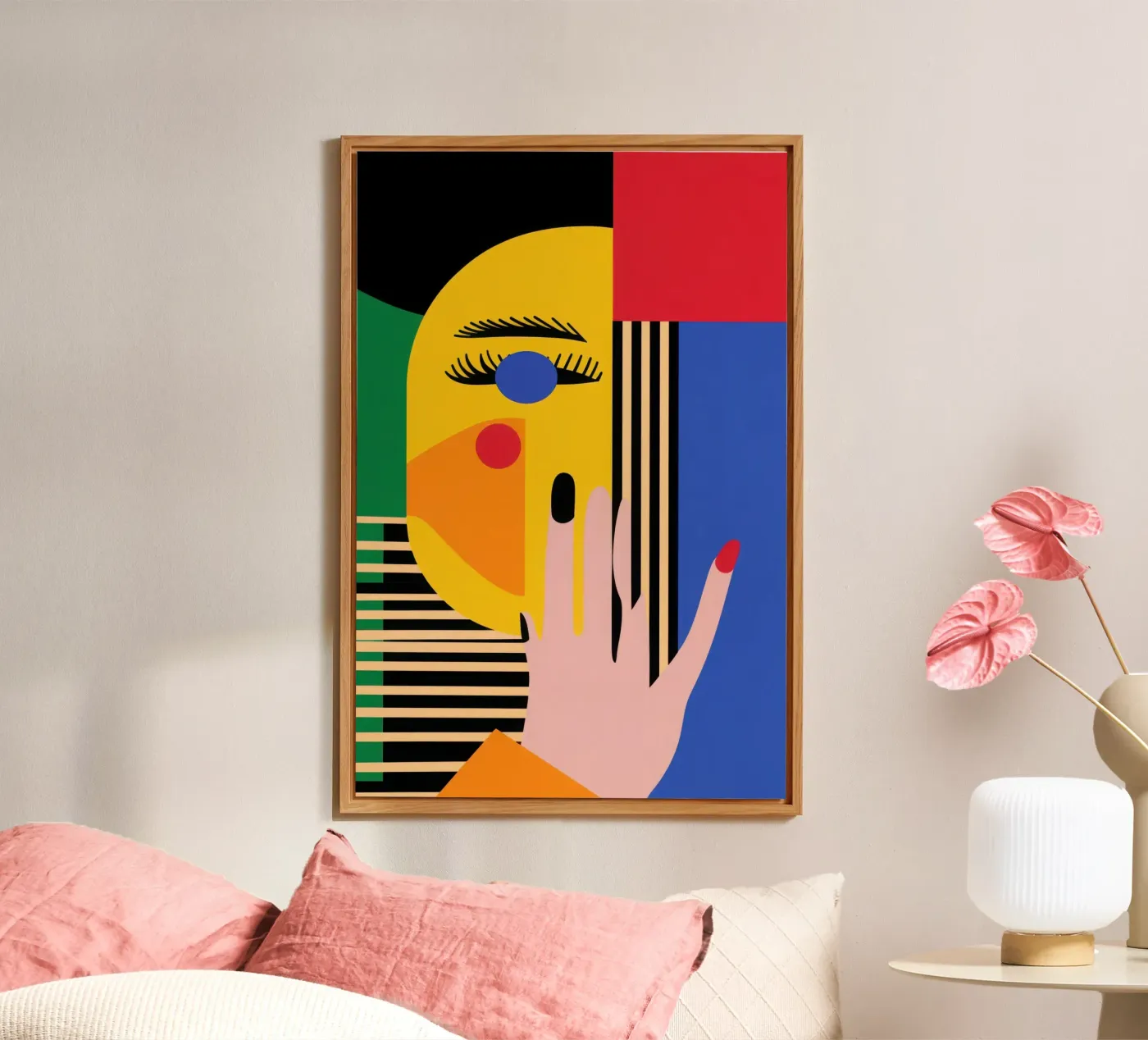 Volto geometrico pannello forex da Geometric