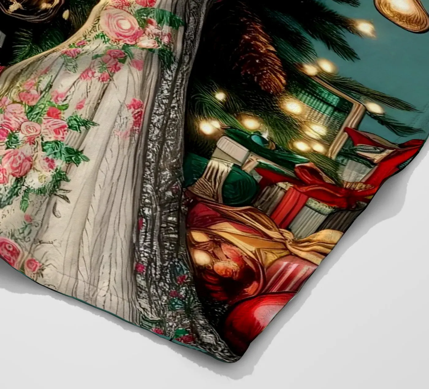 KERSTDAG fleecedeken van ARTOMATIC