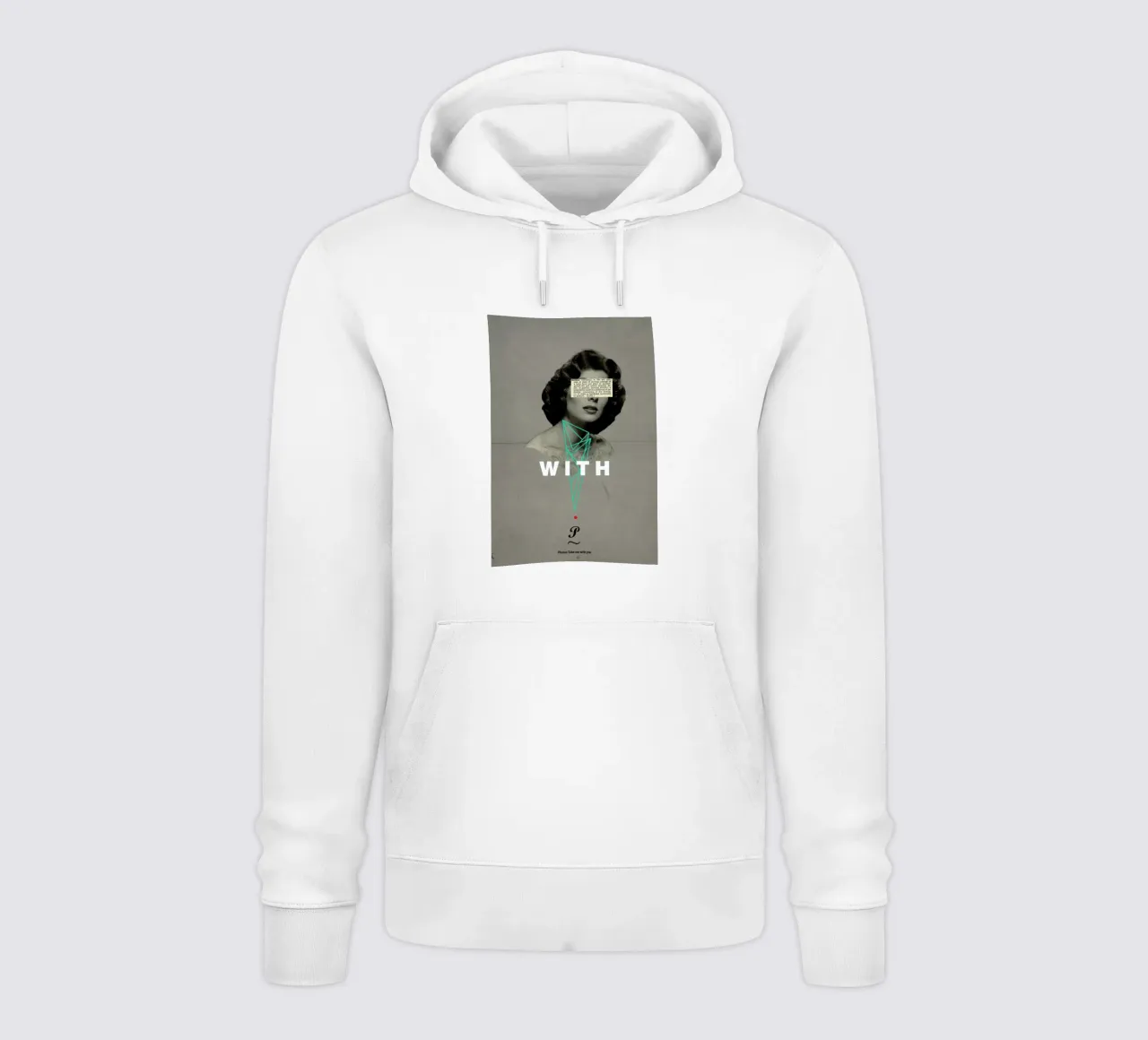 With You felpa con cappuccio da Frank Moth