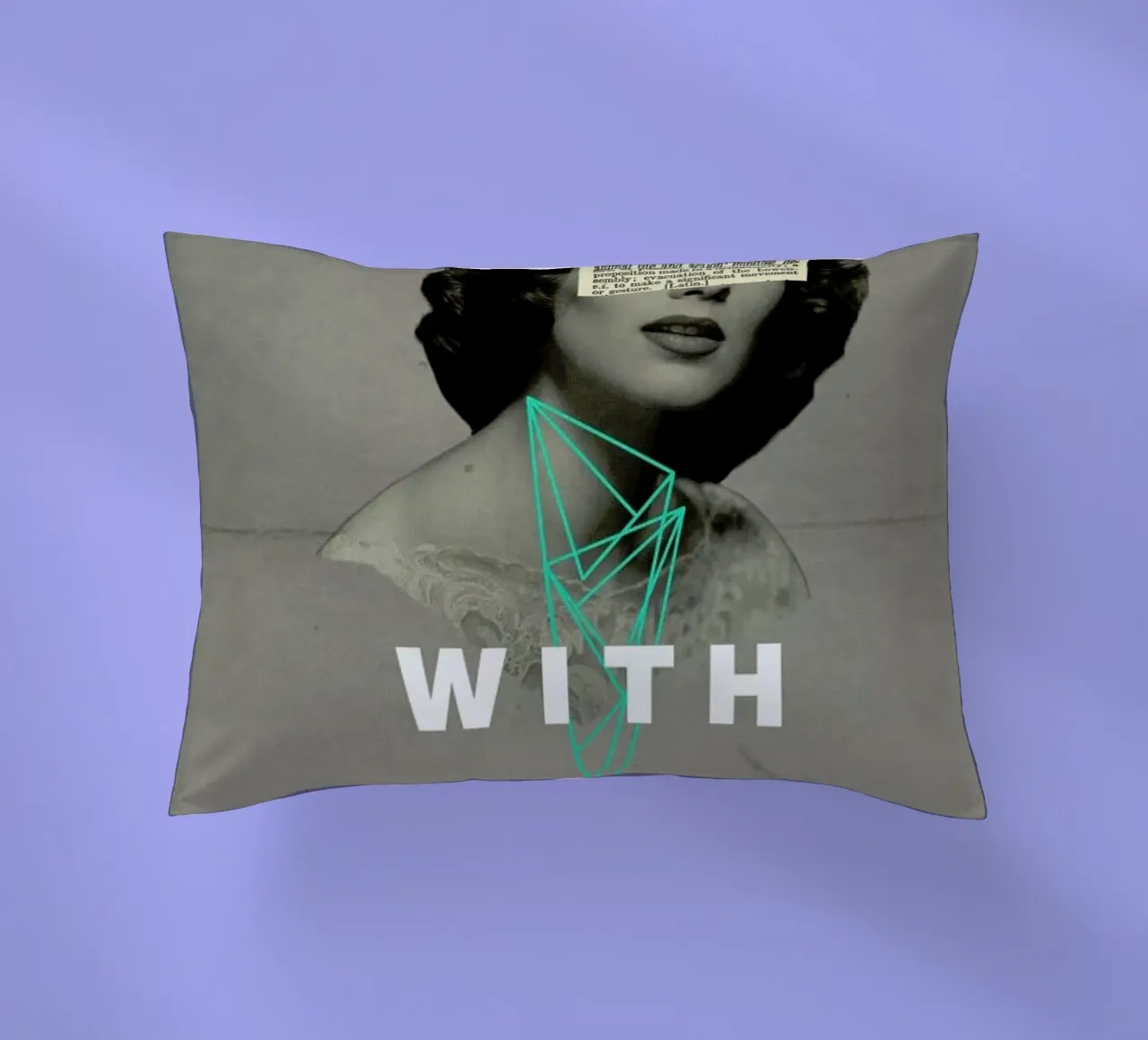 With You cuscino da Frank Moth