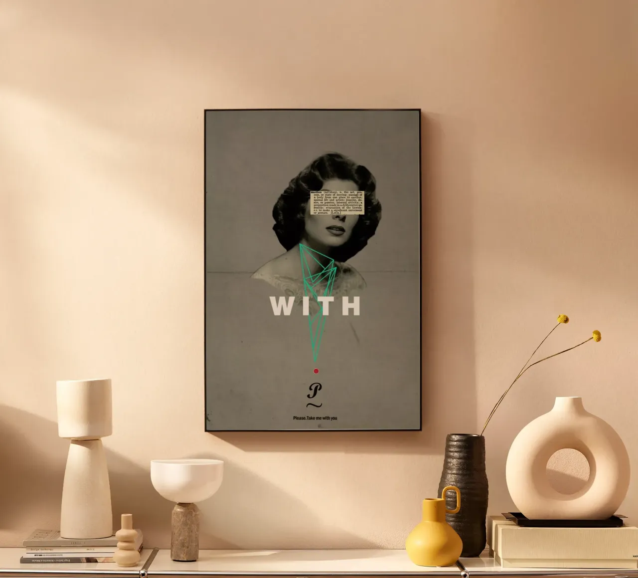 With You plexiglass da Frank Moth