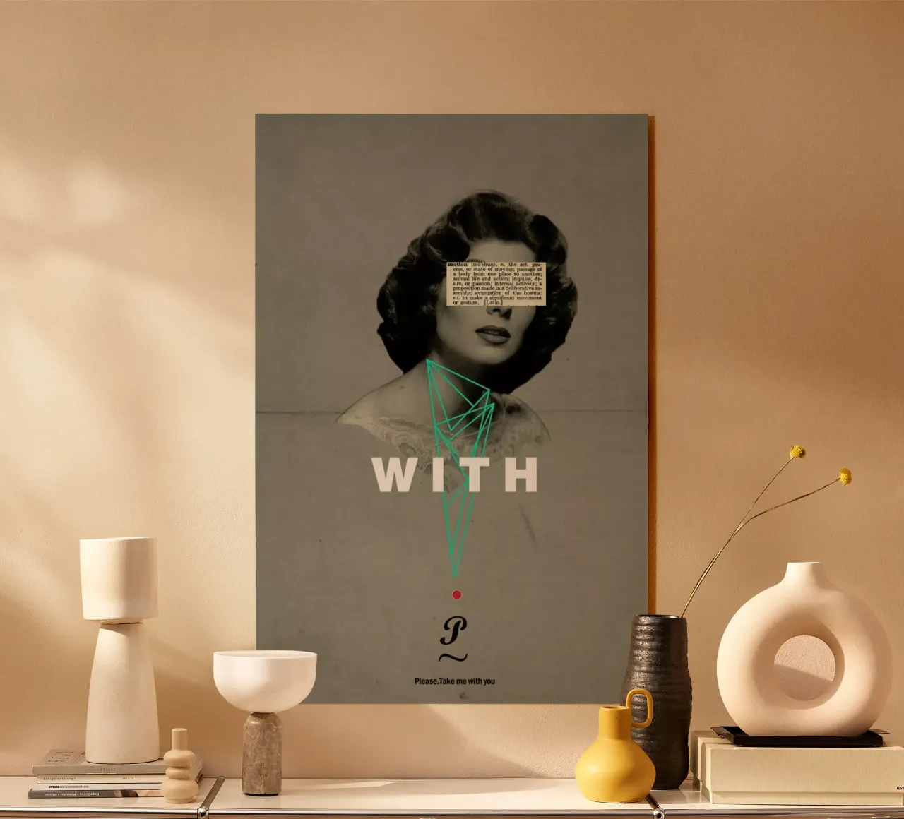 With You plexiglass da Frank Moth