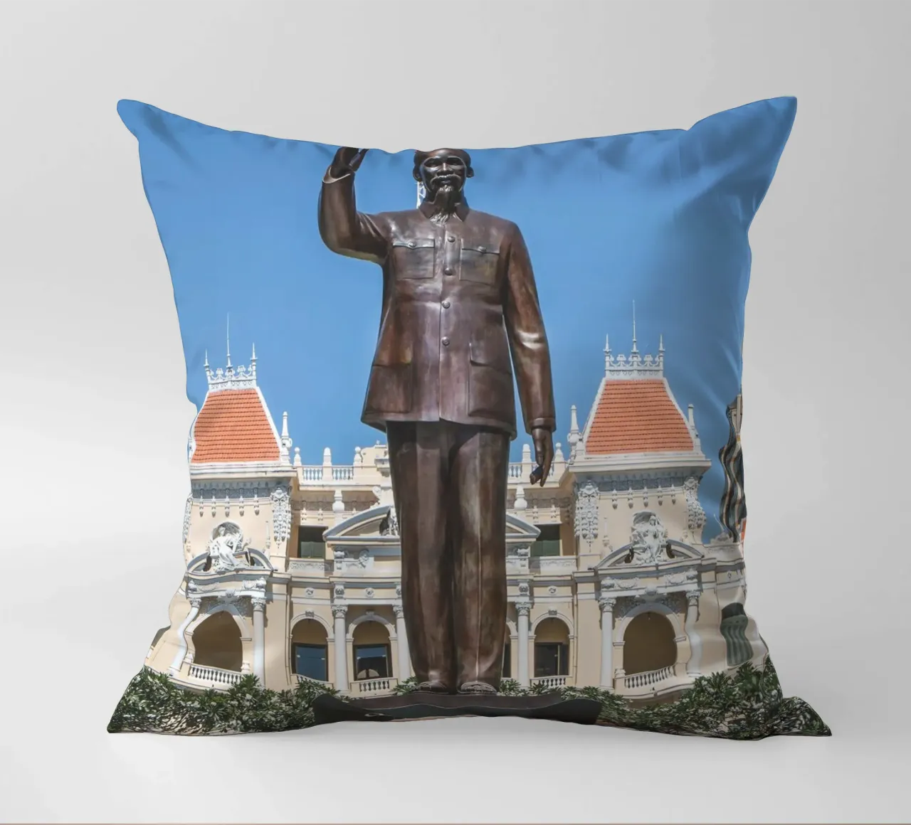 Ho Chi Minh cuscino da Dave Hare Photography