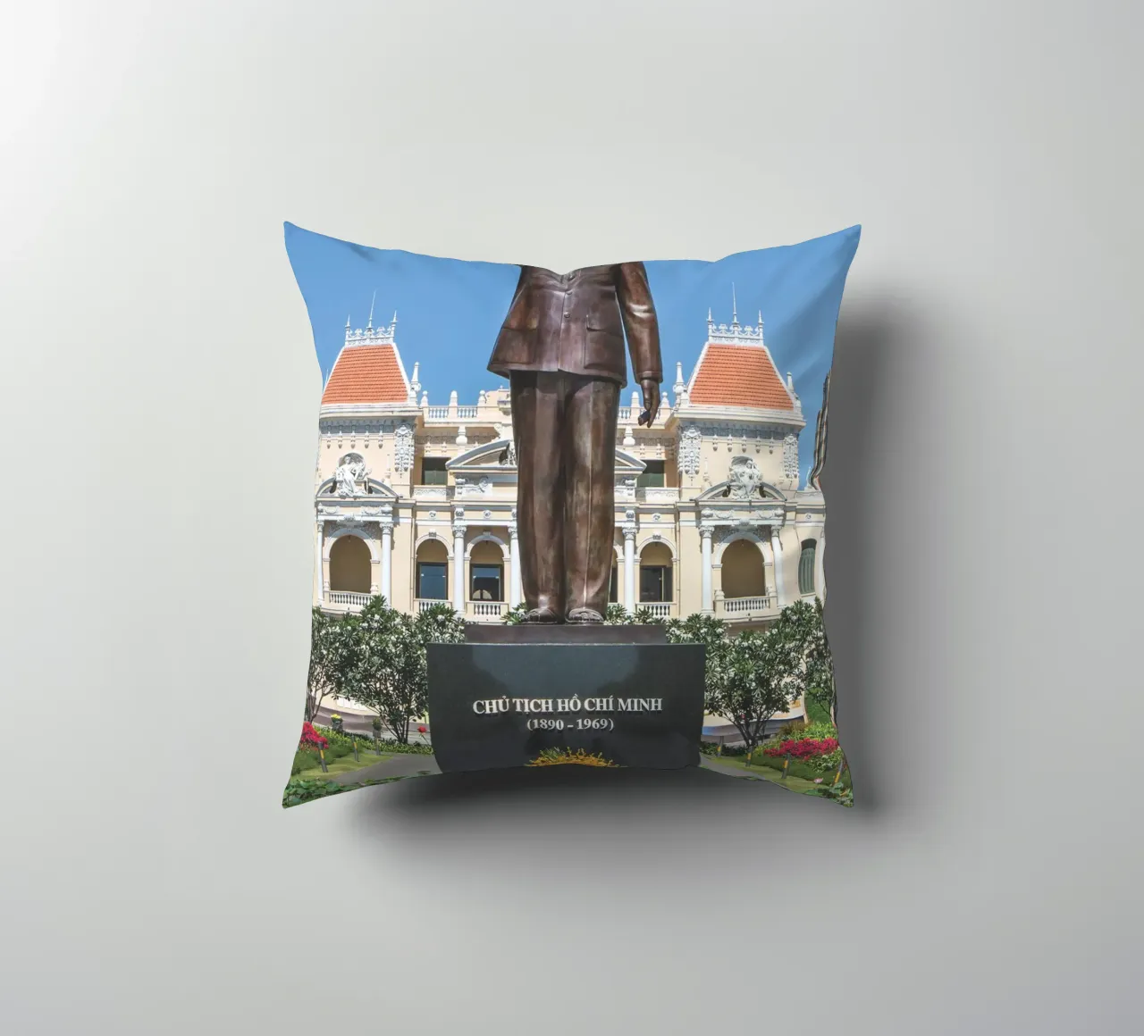 Ho Chi Minh cuscino da Dave Hare Photography