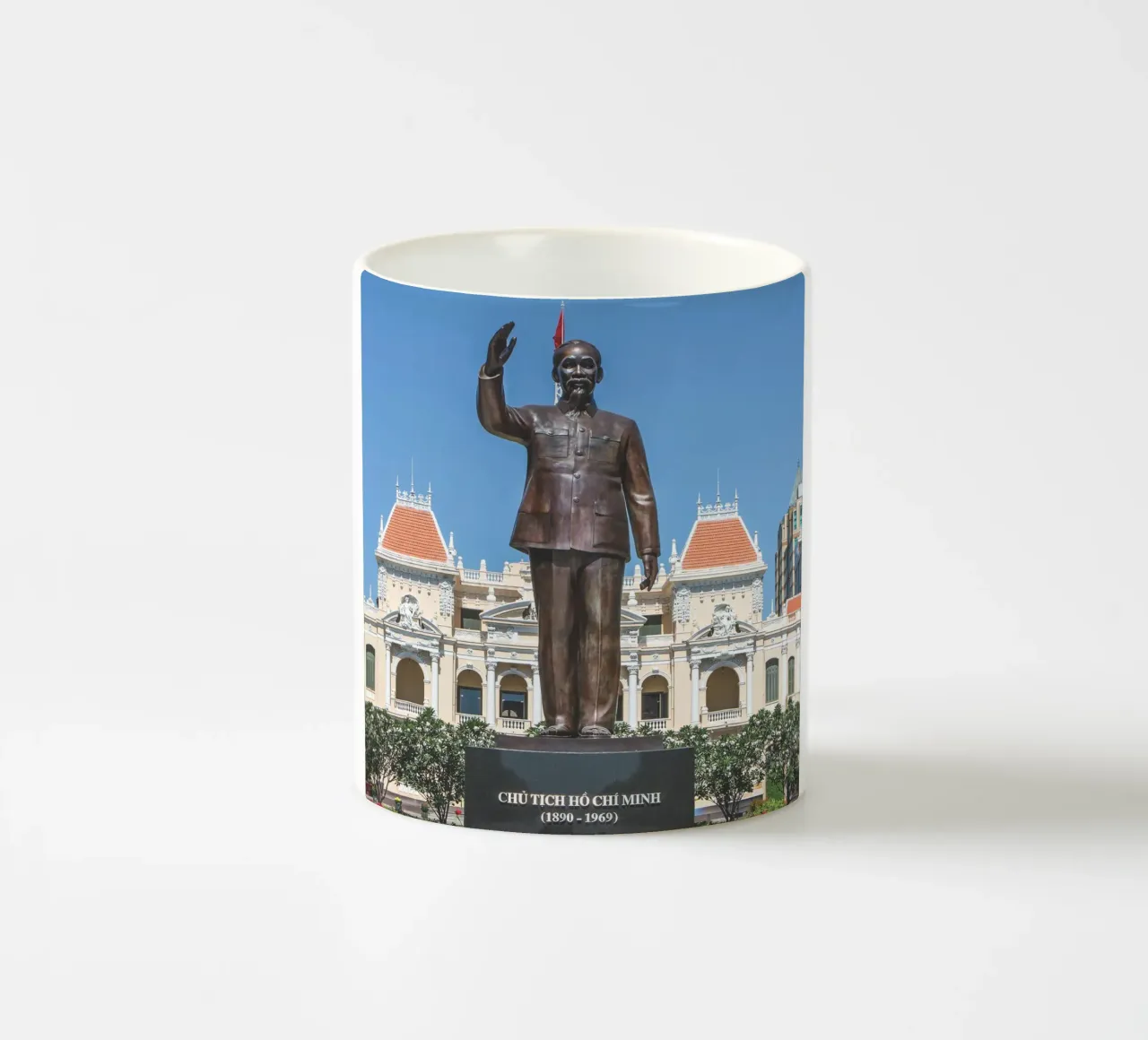 Ho Chi Minh tazza in ceramica da Dave Hare Photography