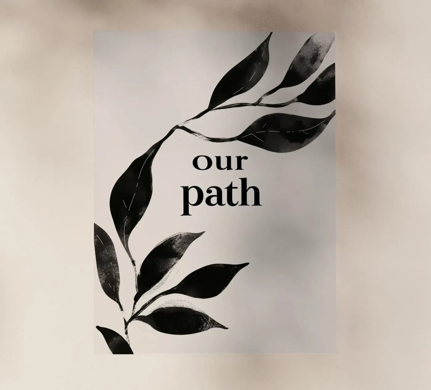 Our Path Backlit Folie von treechild