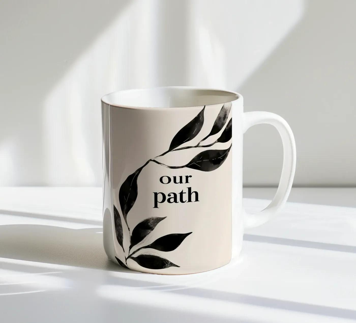Our Path ceramic mug by treechild