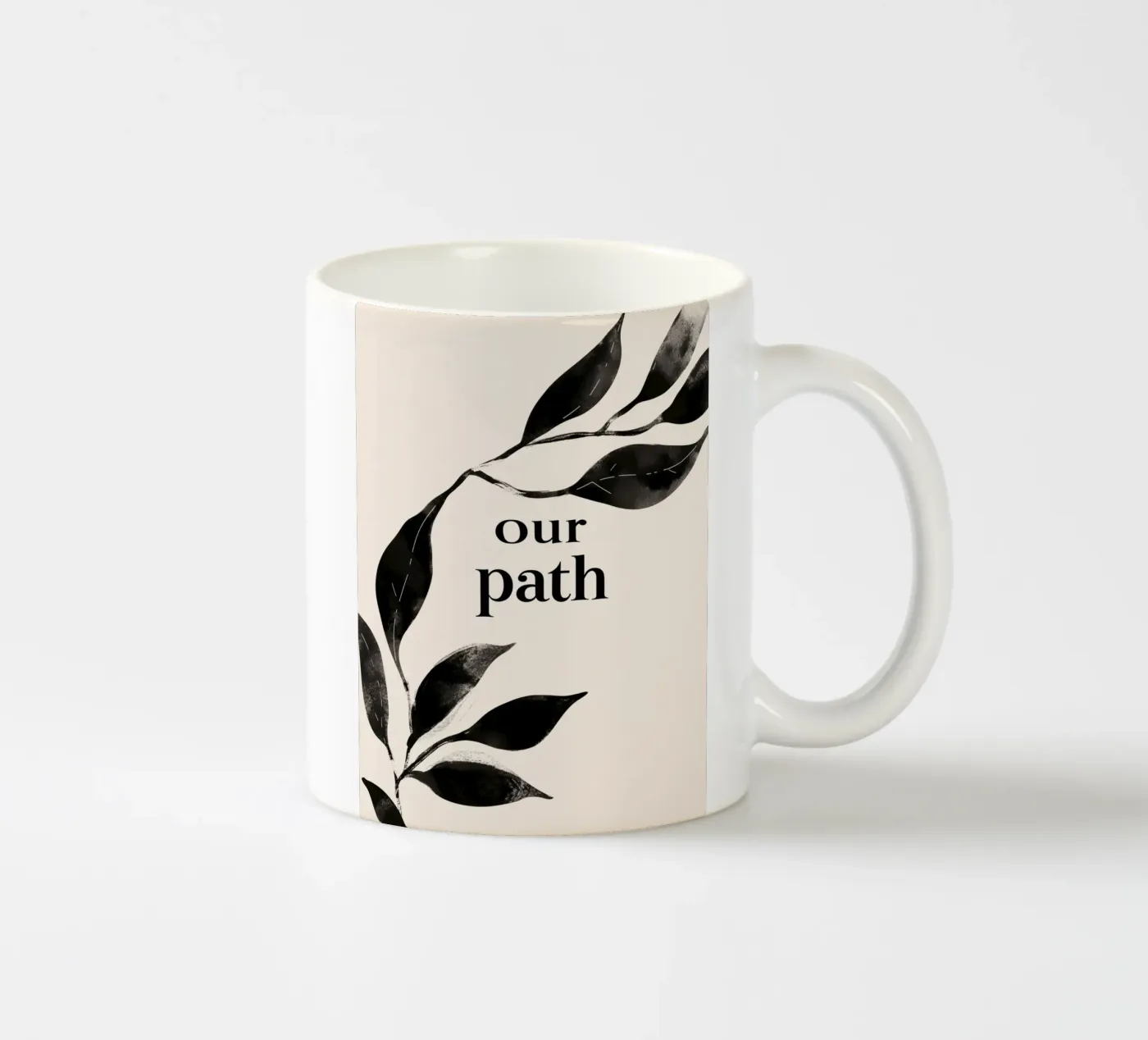 Our Path ceramic mug by treechild