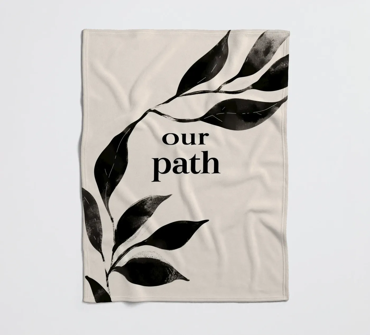 Our Path Fleecedecke von treechild