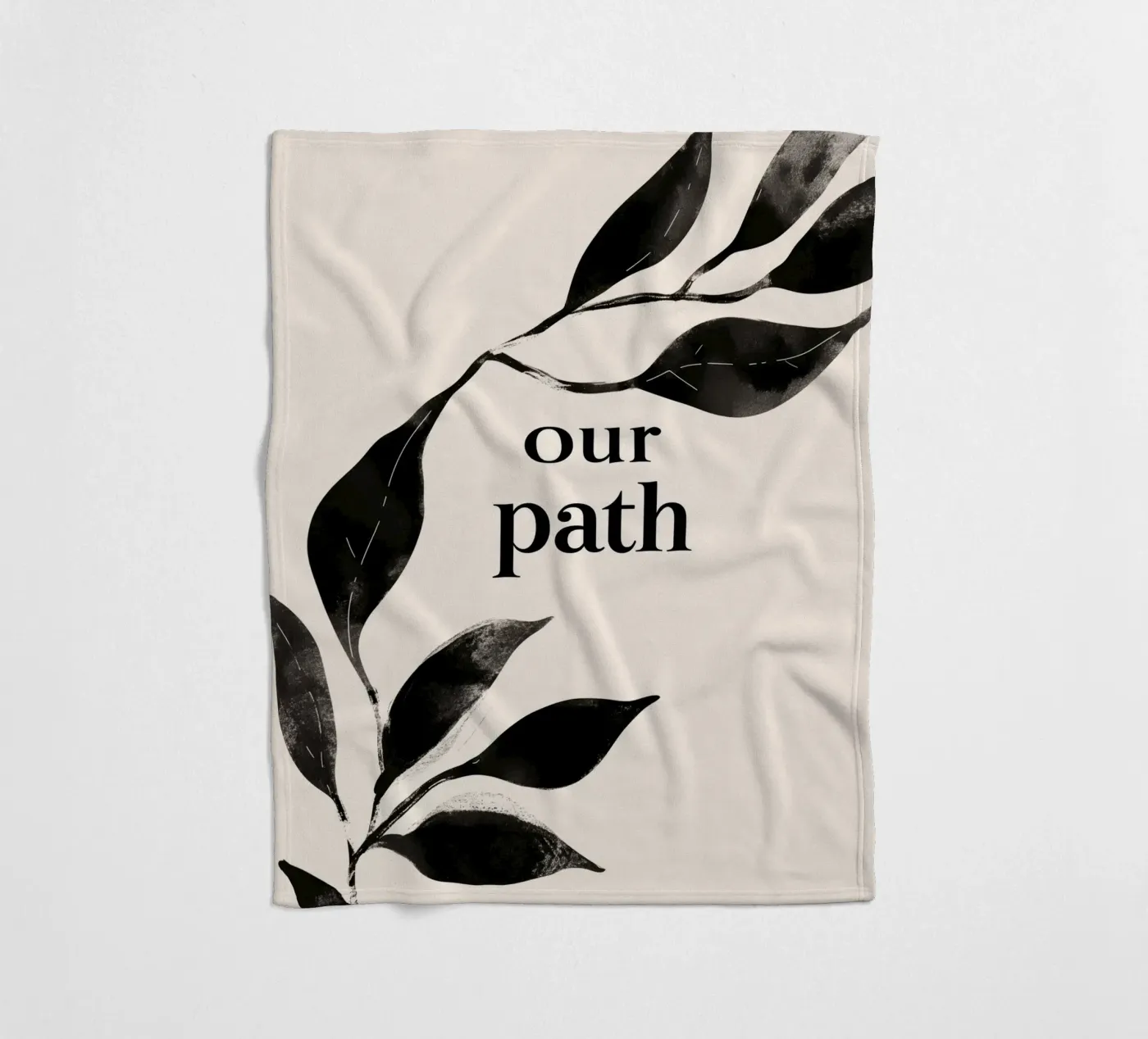 Our Path Fleecedecke von treechild