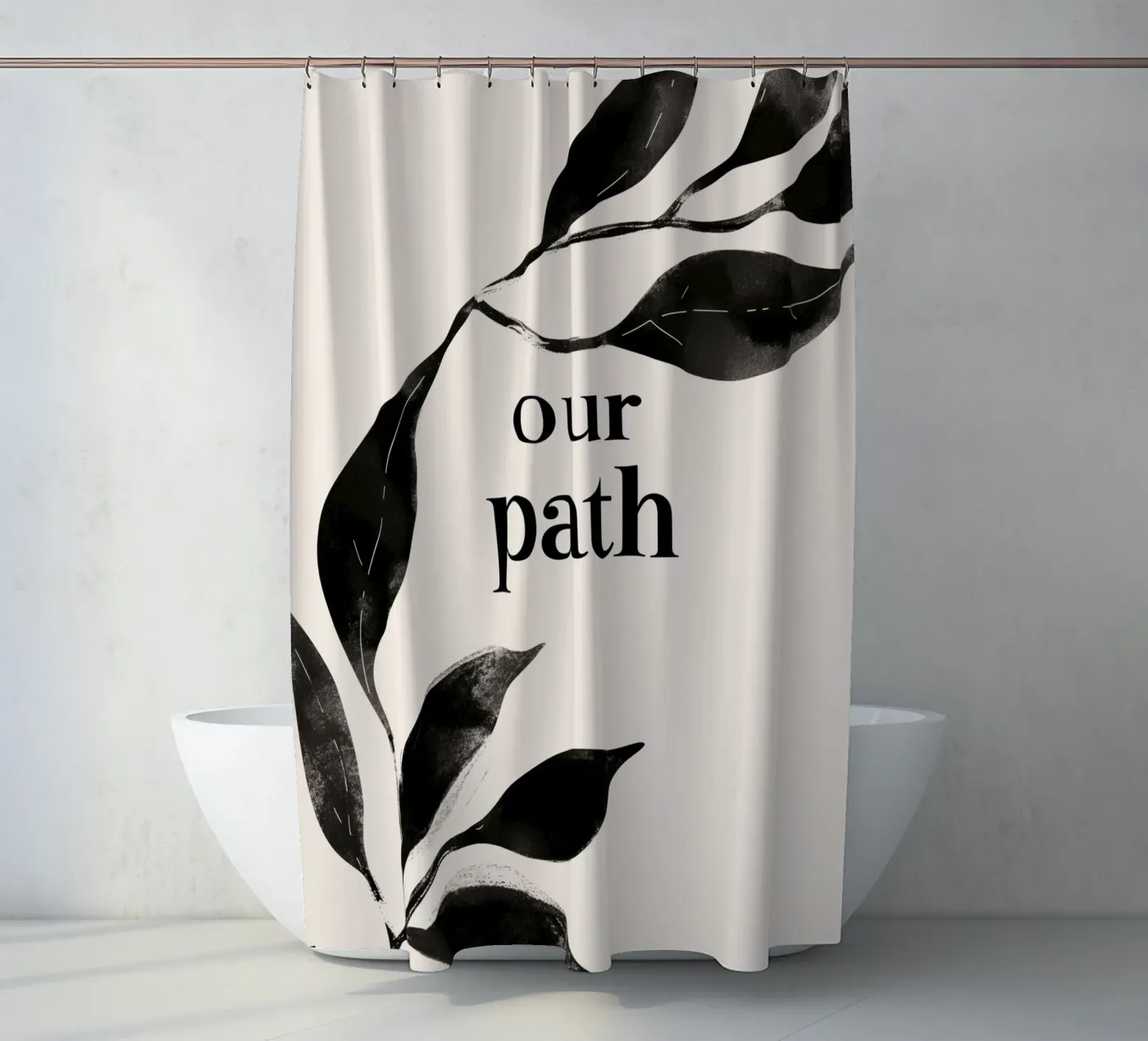 Our Path douchegordijn van treechild