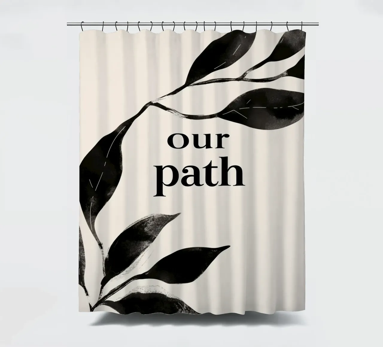 Our Path Duschvorhang von treechild