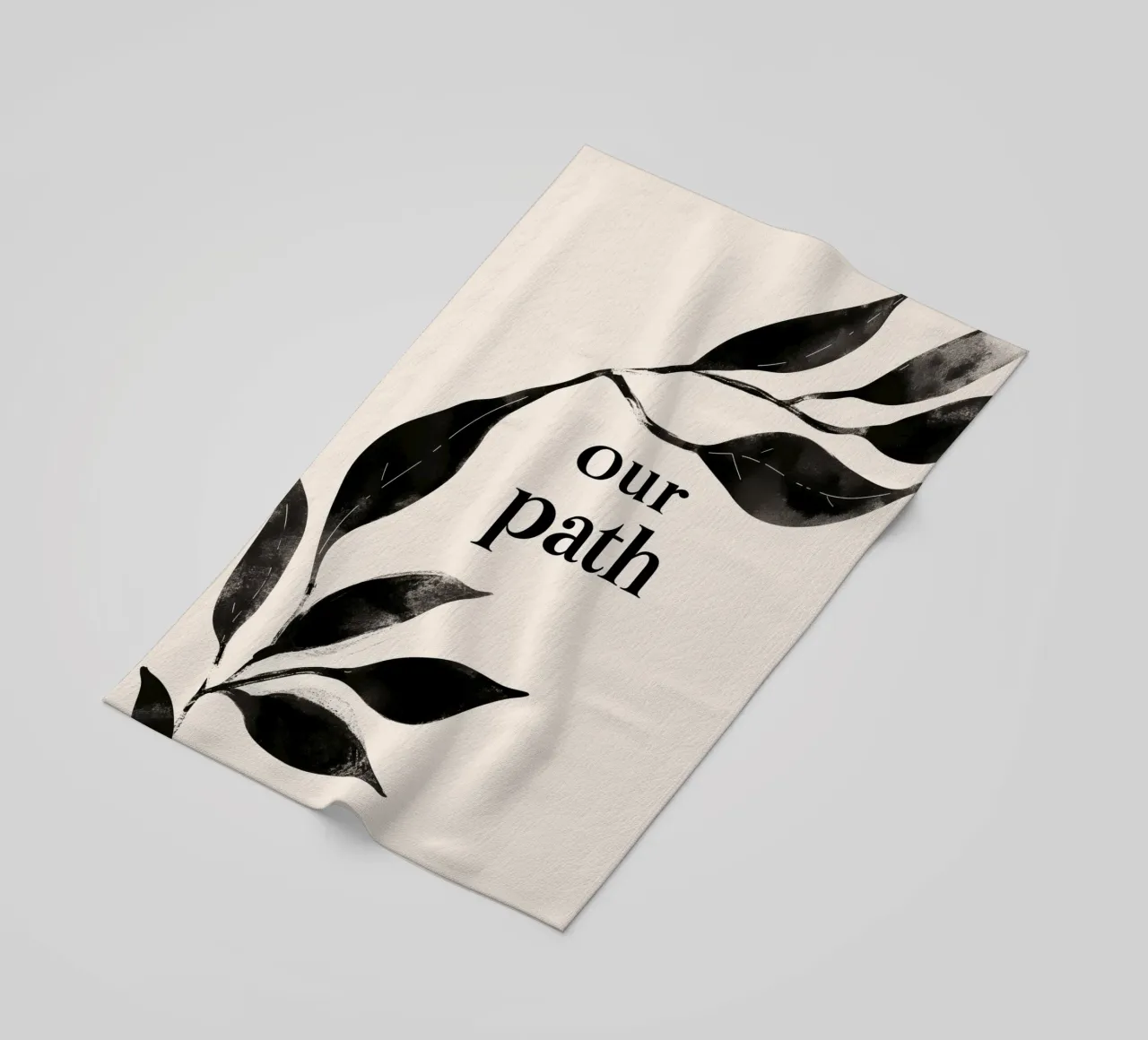 Our Path beach towel by treechild