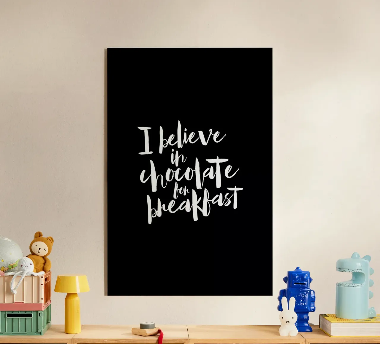 I Believe plexiglass da Maria Kritzas