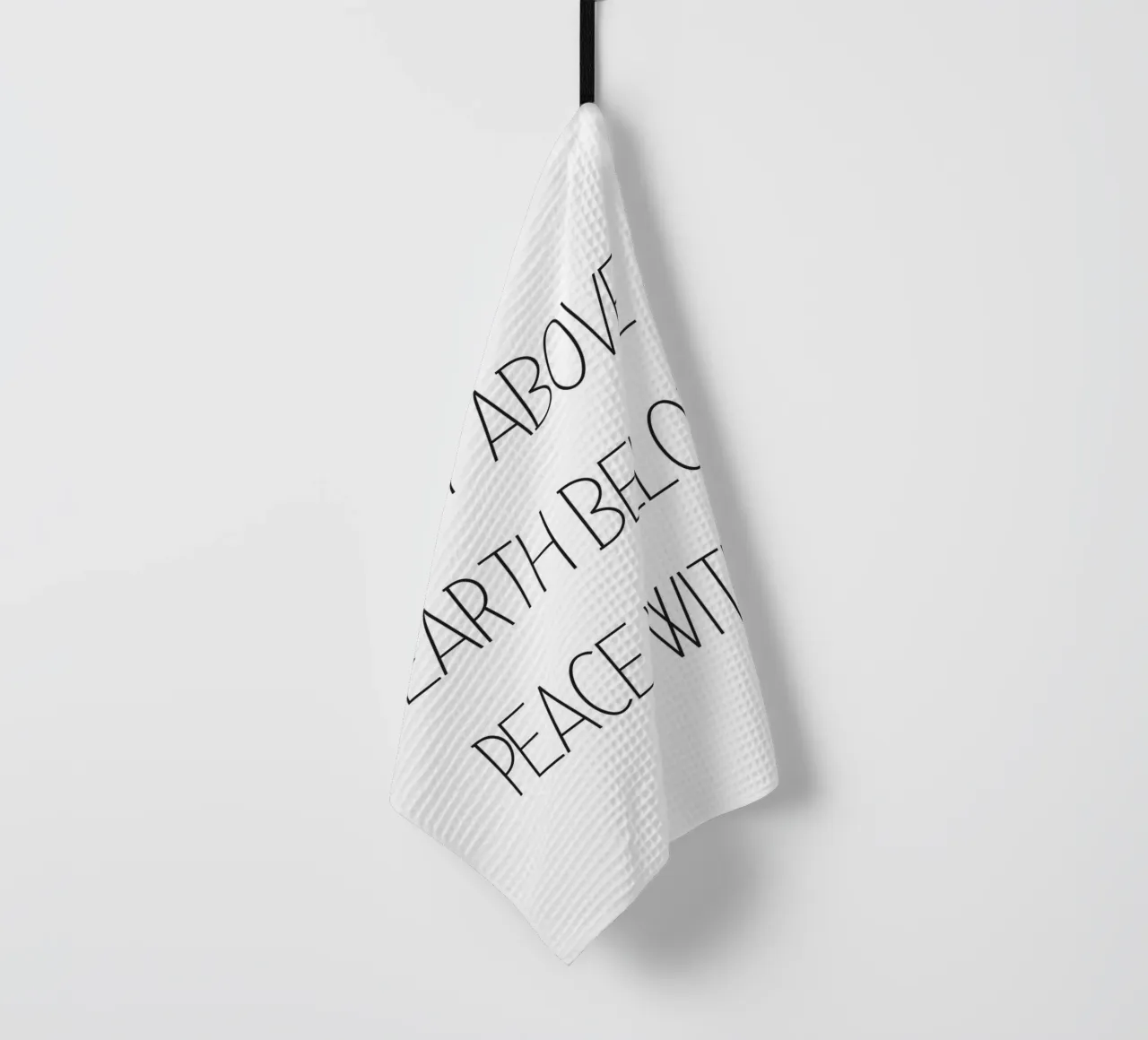 Il cielo sopra la terra sotto - Poster ispiratore canovaccio da cucina da Whole©
