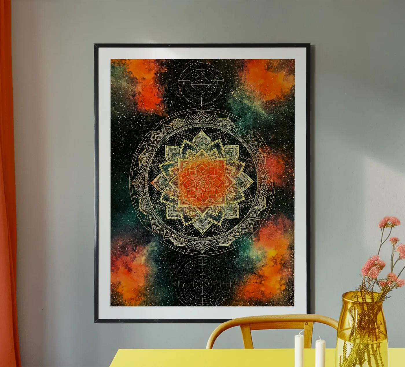 Mandala poster van Artixshopy