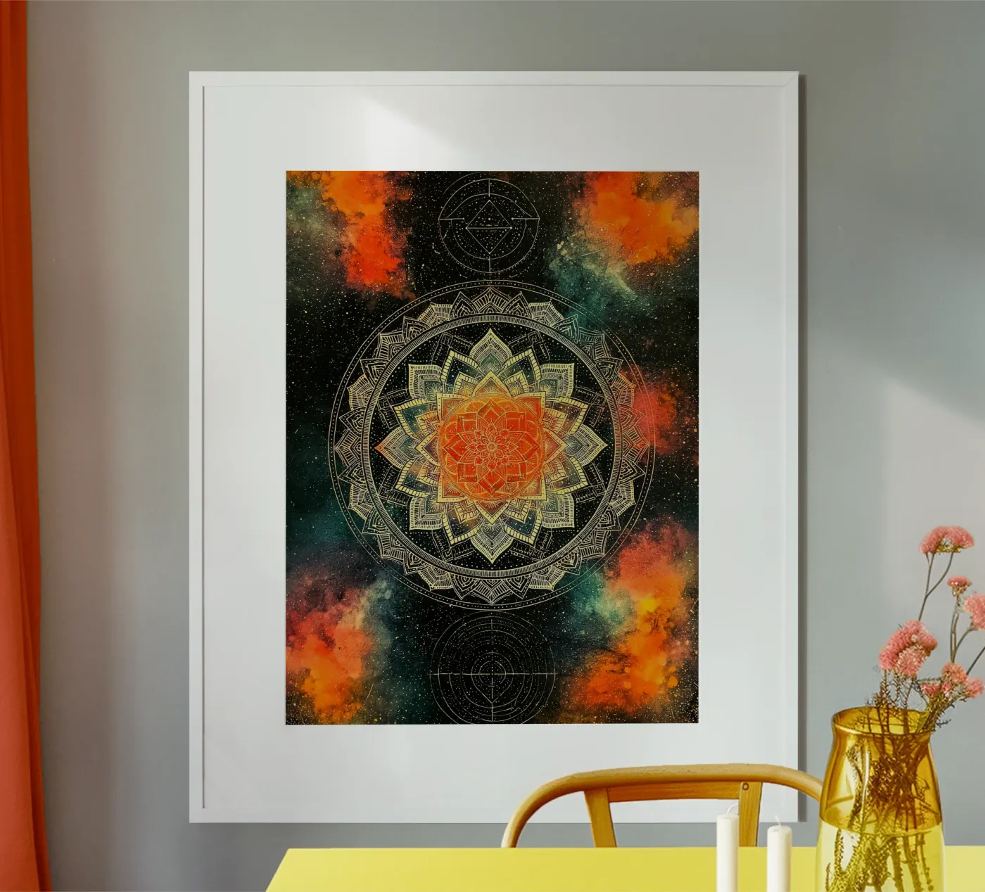 Mandala poster van Artixshopy