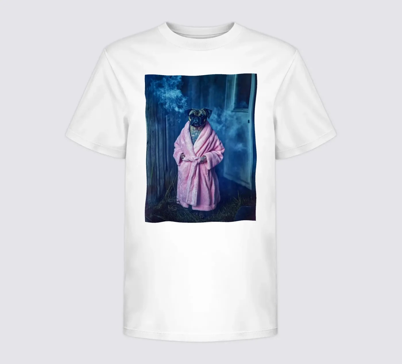 Roscoe t-shirt bambini da Affiches Chien Originales – Dogland