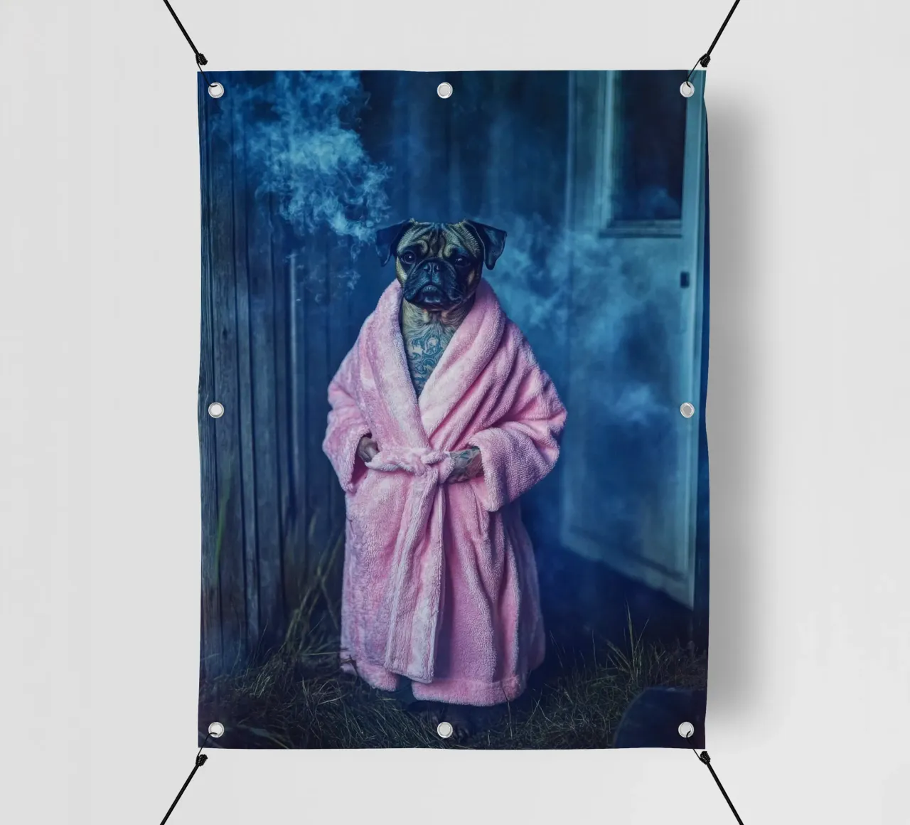 Roscoe telo in pvc da Affiches Chien Originales – Dogland