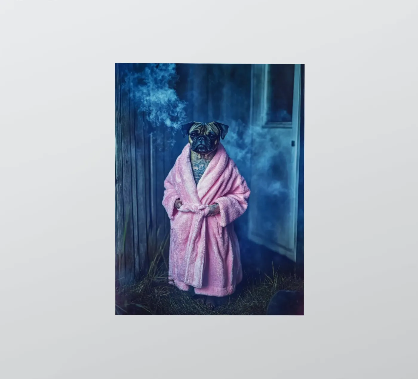 Roscoe sticker by Affiches Chien Originales – Dogland