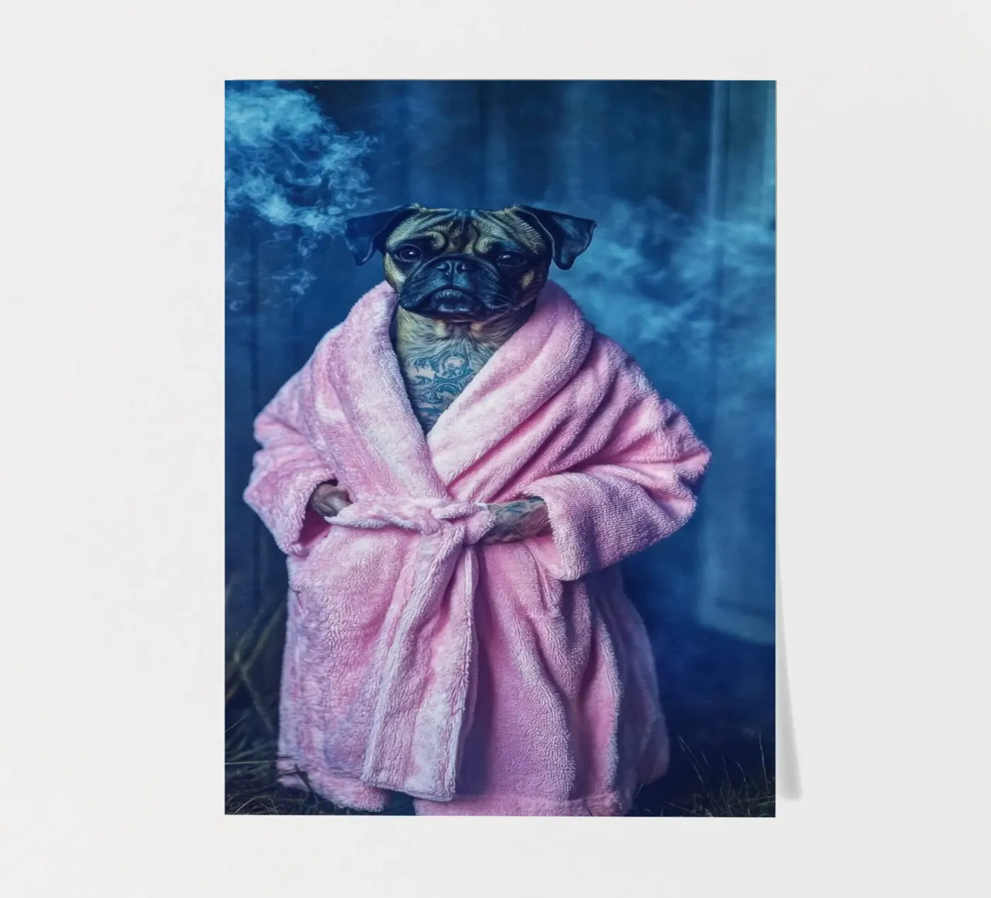 Roscoe sticker sheet by Affiches Chien Originales – Dogland