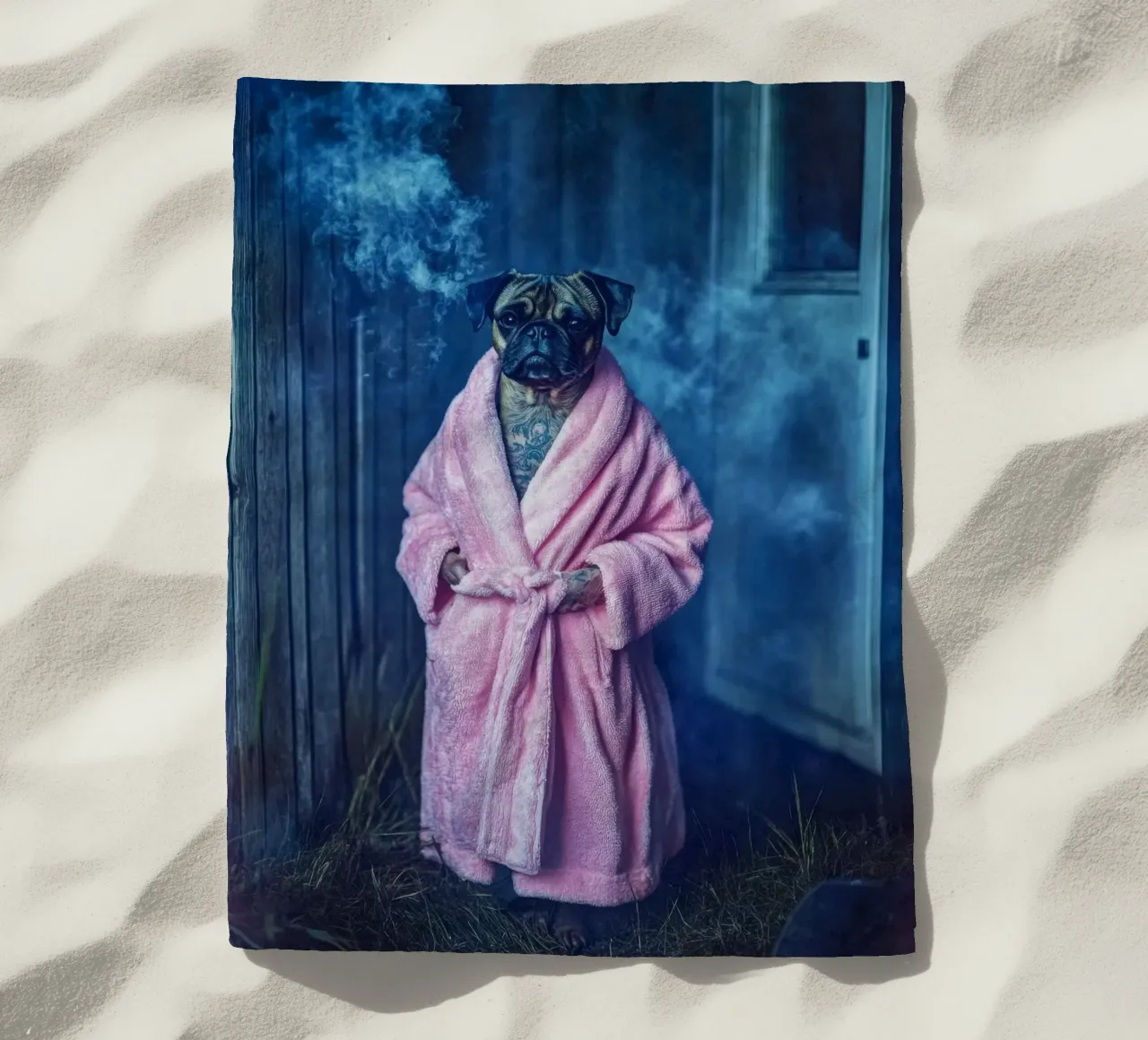 Roscoe telo mare da Affiches Chien Originales – Dogland