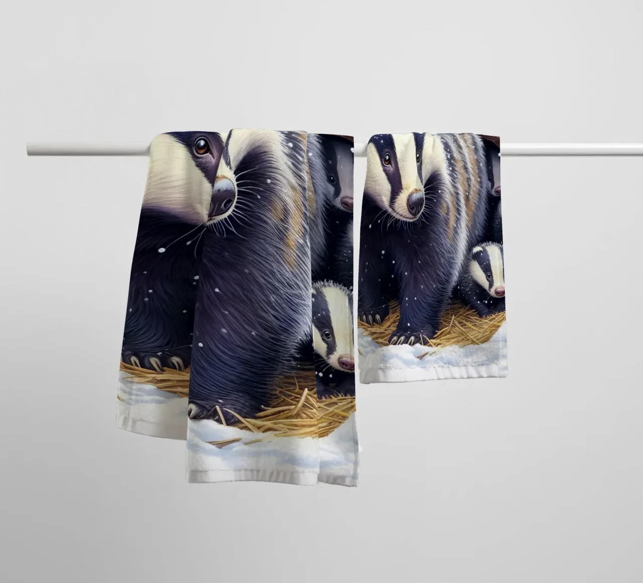 Tasso in inverno asciugamano da bagno da ARTOMATIC